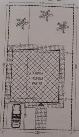 Casă cu 3 camere cu Teren 300 Mp în Lumina