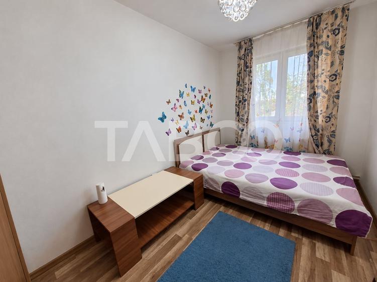 Apartament cu 3 camere semidecomandat, mobilat în Țiglari