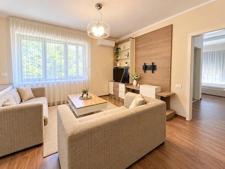 Apartament cu 3 camere semidecomandat, mobilat în Olimpia-Stadion