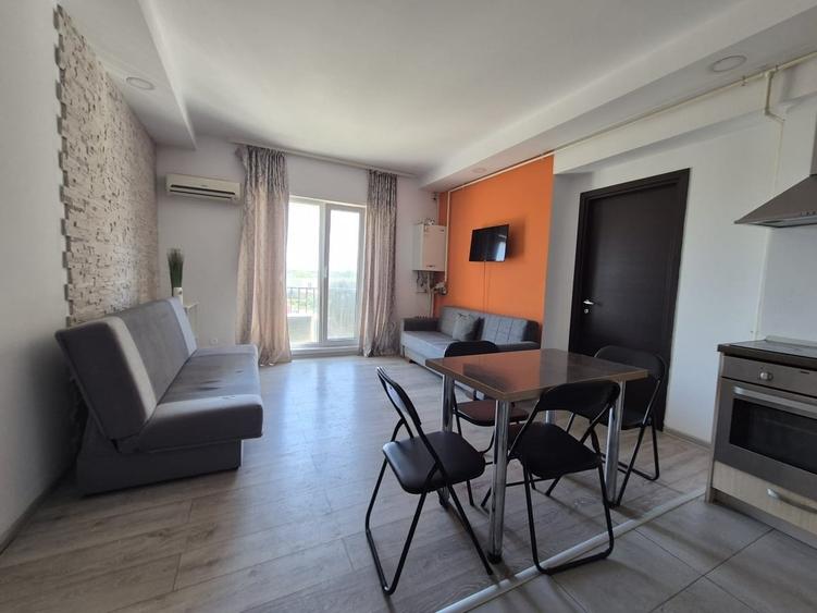 Apartament cu 2 camere semidecomandat în Tunari