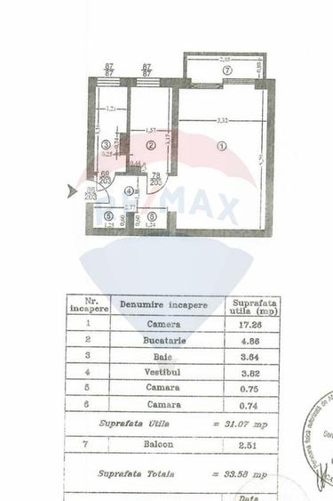 Garsonieră decomandată, mobilată în Titulescu