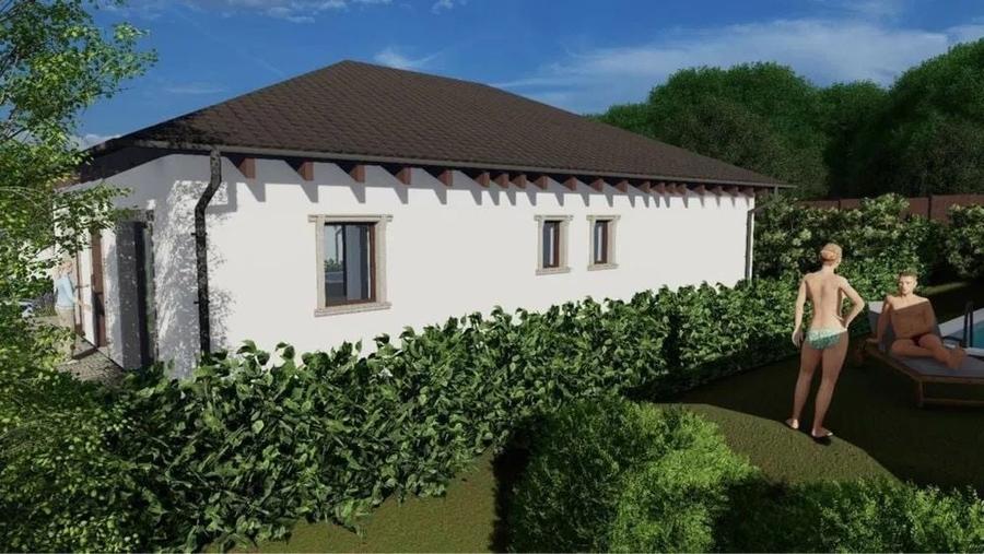 Casă cu 4 camere cu Teren 500 Mp în Unirii