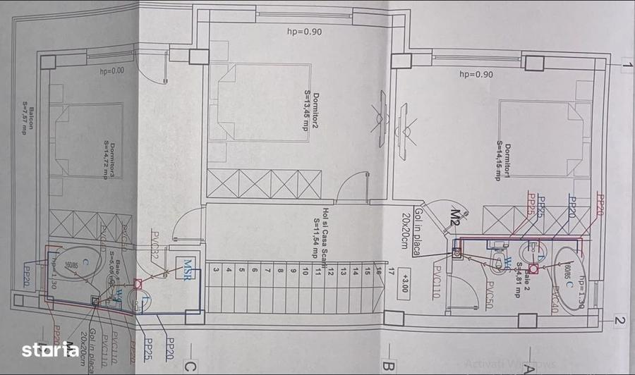 vila ind.5cam,3bai/centruPopesti Leordeni-str.Erou Pantazica Gabr - 3
