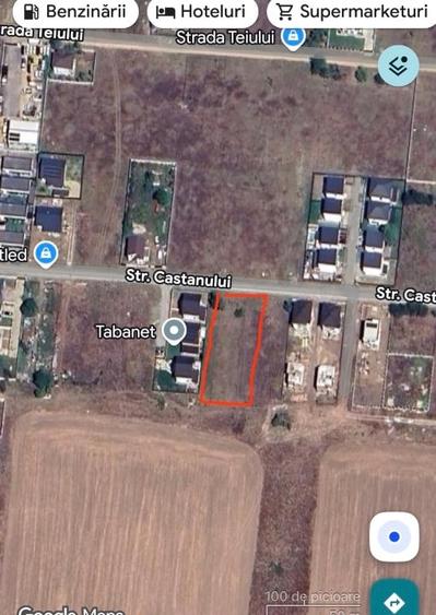 Teren Construcții intravilan de 1500 mp, în Tunari