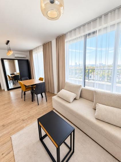 Apartament cu 2 camere decomandat, mobilat în Pipera