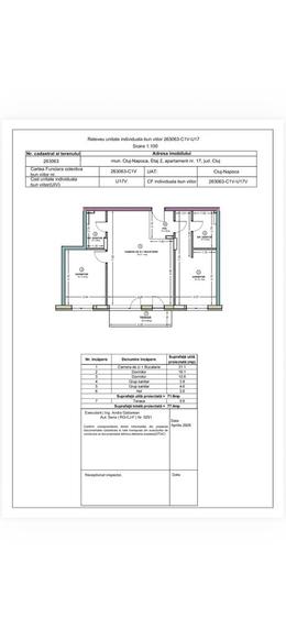 Apartament cu 3 camere decomandat în Exterior Vest