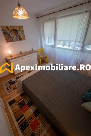 Apartament cu 2 camere decomandat, mobilat în Giurgiului