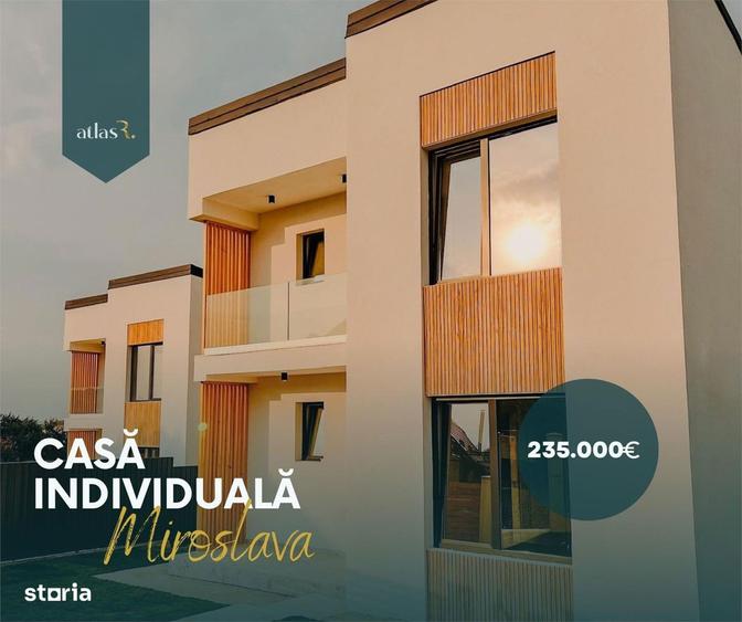 Casă cu 4 camere decomandat cu Teren 350 Mp în Miroslava
