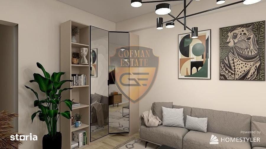 Apartament cu 2 camere în Nord