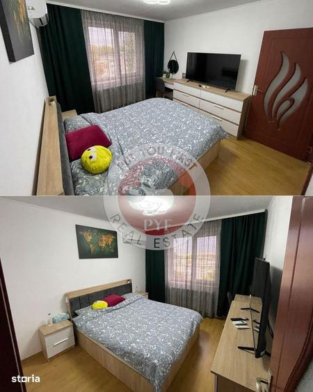 Apartament cu 3 camere decomandat în Rahova