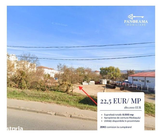 Teren intravilan de 8.000 mp Oportunitate strategica langa centura