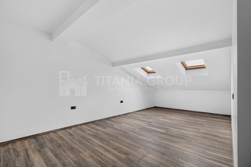 Vila cu arhitectura deosebita, teren 636mp, Cristian, Brasov - 14