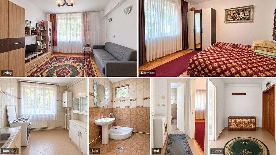 Apartament cu 2 camere semidecomandat în Central
