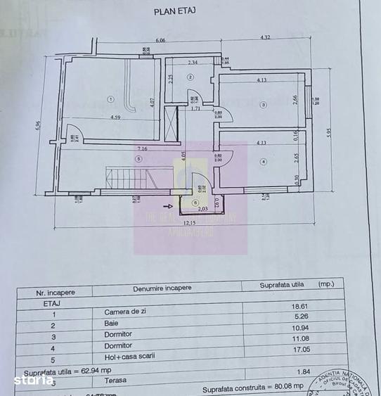 Casă cu 6 camere cu Teren 150 Mp în Central