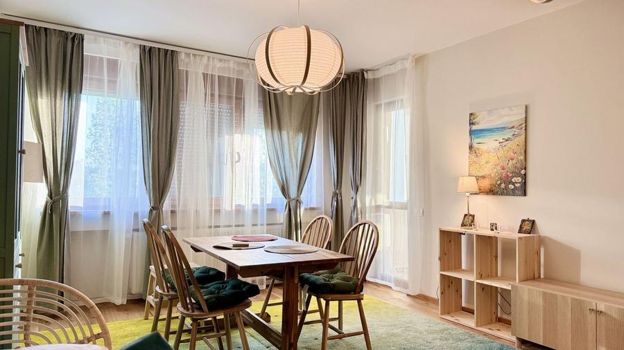 Apartament cu 2 camere decomandat, mobilat în Drumul Taberei