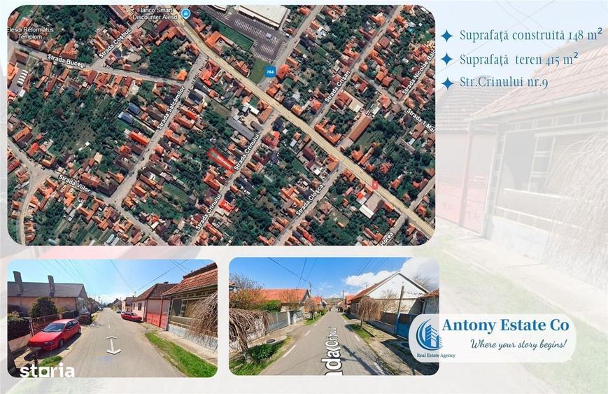Casă cu 4 camere cu Teren 415 Mp în Central