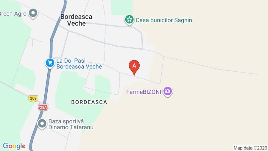 Casă individuală cu 3 camere cu Teren 700 Mp în Bordeasca Veche