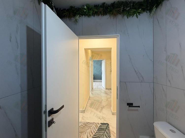 Apartament cu 3 camere decomandat, mobilat în Giurgiului