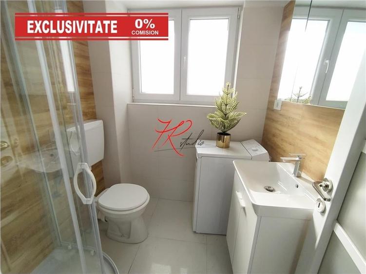 Apartament cu 2 camere semidecomandat, mobilat în Tei