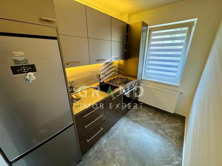 Apartament cu 3 camere semidecomandat, mobilat în Florești