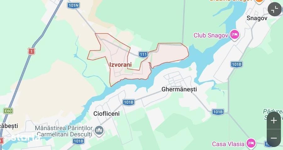 Teren intravilan | Izvorani | Acces lac | Utilitati si asfalt - 2