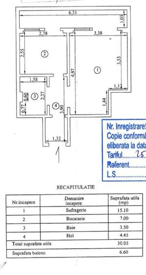 Apartament 1 camera, zona Plantelor. - 4