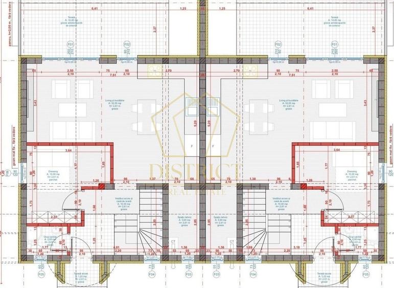 Duplex cu 4 camere cu Canalizare în Covaci