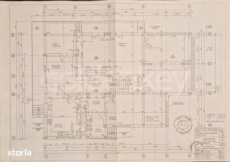 Casă cu Teren 1775 Mp în Central