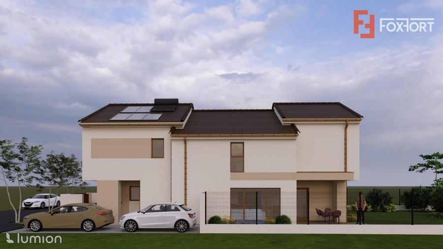 Duplex cu 4 camere cu Canalizare în Dumbrăvița