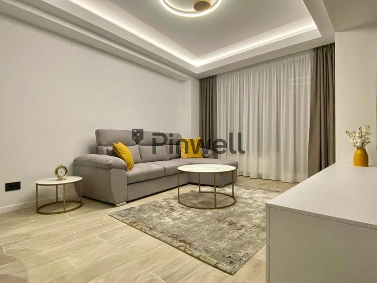 Apartament cu 2 camere semidecomandat, mobilat în Herăstrău