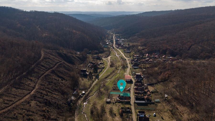 Casă individuală cu 2 camere cu Canalizare în Șoimoș