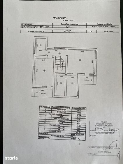 CASA/VILA DE VANZARE BUCIUM,IC Bratianu,235 MP utili,521MP teren - 1