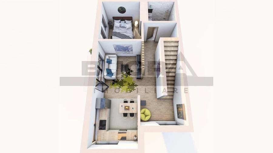 Apartament cu 4 camere semidecomandat în Mărăști