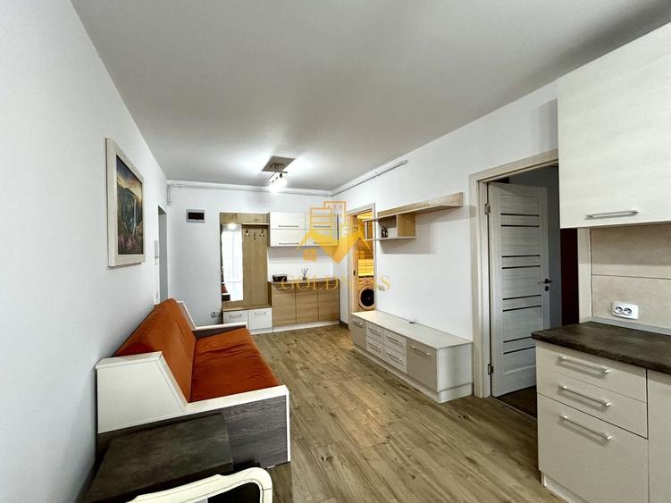 Apartament cu 2 camere semidecomandat, mobilat în Florești