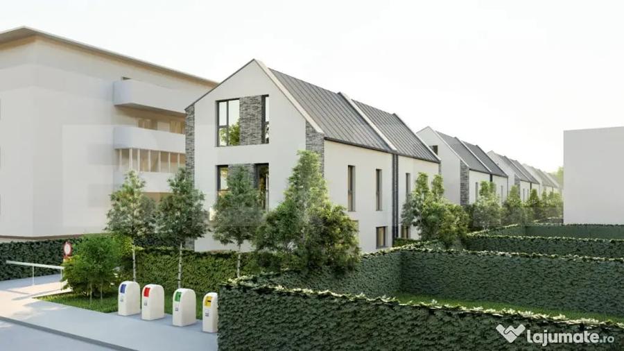 Duplex 4 camere, 120mp, 200 teren, proiect finalizat, zona T - Floresti (Cluj) - 14