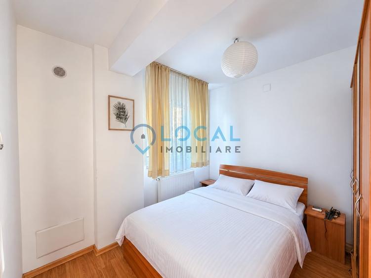 Apartament cu 2 camere semidecomandat, mobilat în Mărăști