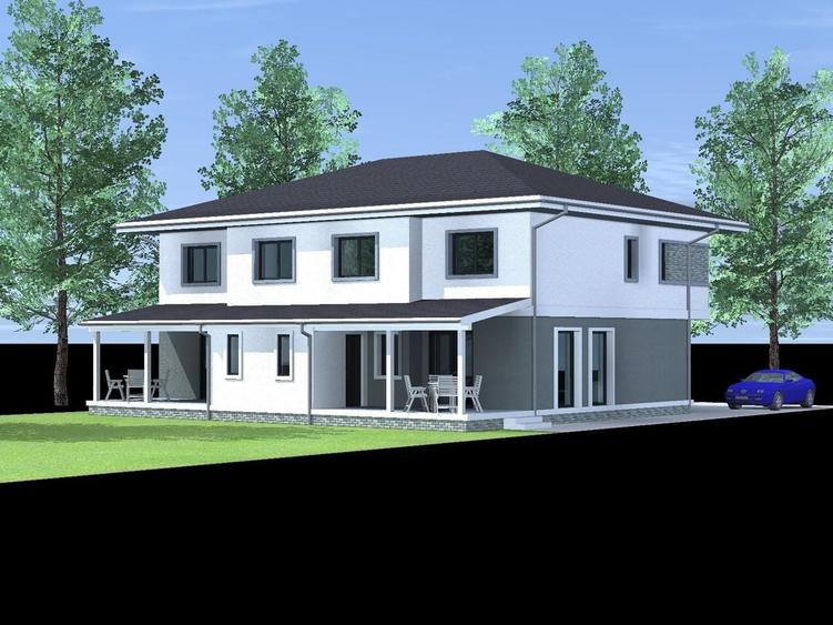 Duplex cu 4 camere cu Canalizare în Giarmata-Vii