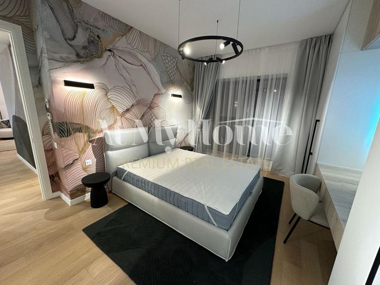 Apartament cu 3 camere decomandat, mobilat în Barbu Văcărescu