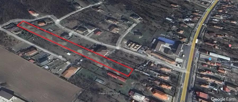 Teren de 3500 mp, în Bujoreni