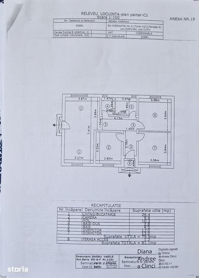 Casa individuala | 100 mp | Teren 350 mp | Mobilata ?i utilata - 2