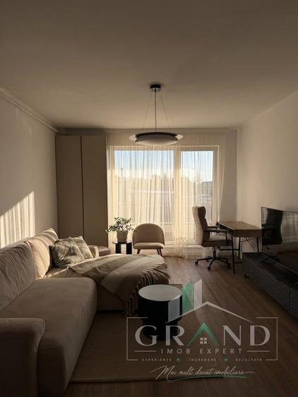 Apartament cu 2 camere semidecomandat, mobilat în Între Lacuri