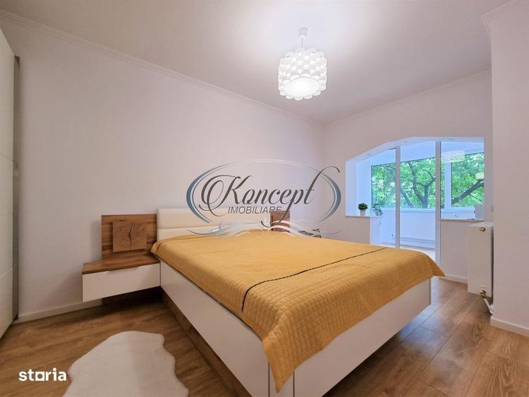 Apartament cu 3 camere, mobilat în Nord