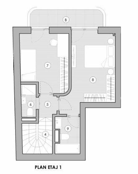 Apartament cu 3 camere în Grivița