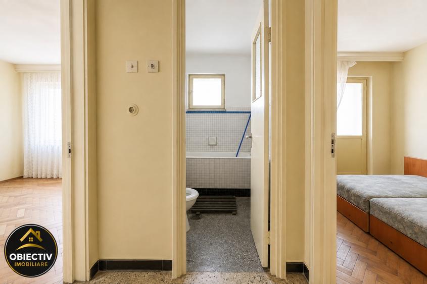 Apartament cu 2 camere semidecomandat în Mărăței