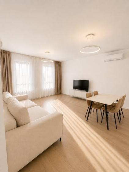 Apartament cu 2 camere decomandat, mobilat în Pipera