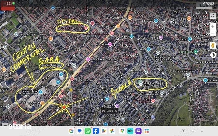 Casă cu 3 camere cu Teren 290 Mp în Central