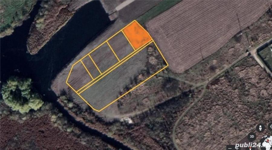 Teren de 852 mp, în Izvorani