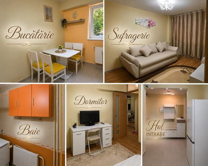 Apartament cu 2 camere semidecomandat în Timpuri Noi