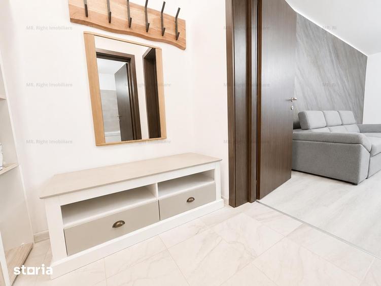 Apartament cu 2 camere, mobilat în Sânpetru