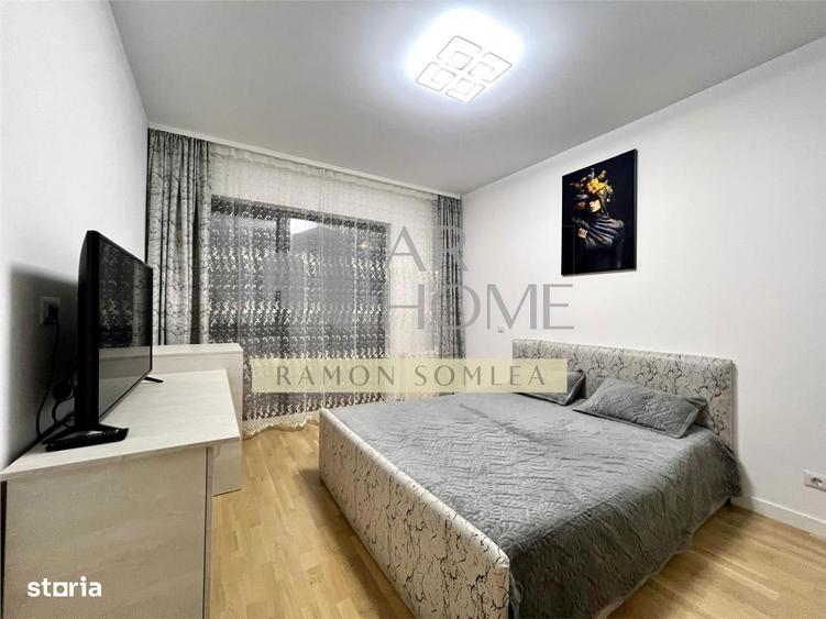 Apartament cu 2 camere, mobilat în Nord